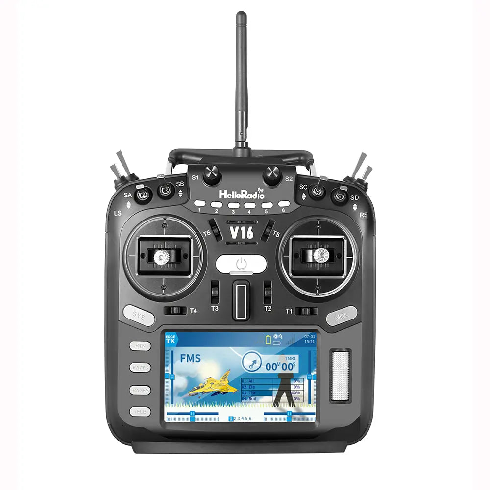HelloRadioRC V16 Remote Controller – ELRS 2.4G for High-Precision ...