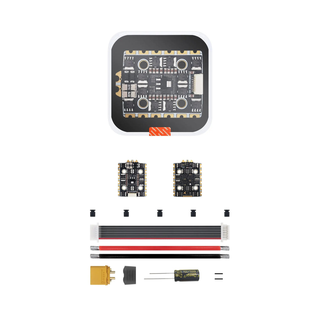 Hummingbird 200 ESC RaceSpec 80A 2-6S AM32 20x20 Design for Extreme Racer NewBeeDrone