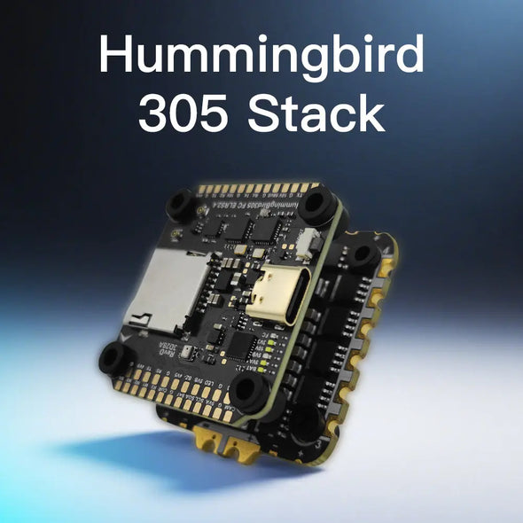 Hummingbird 305 Flight Stack – F722 FC with Built-in ELRS + 80A 4in1 ESC