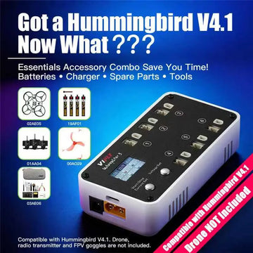 Hummingbird V4.1 Essentials Accessory Combo(DRONE NOT INCLUDED)