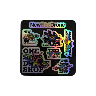 Autocollant NewBeeDrone - BNF holographique