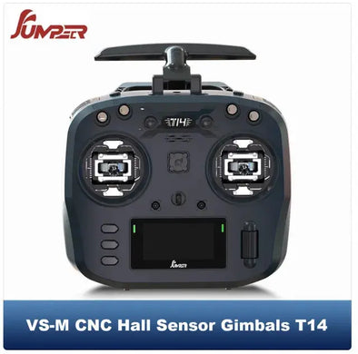 Jumper T14 CNC HALL Sensor Gimbals 2.42" OLED Screen Radio Controller ELRS EdgeTX - 2.4GHz - NewBeeDrone