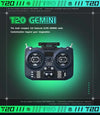 Jumper T20 GEMINI Dual-Frequency Diversity ELRS 2.4G Radio Controller RDC90 Sensor Gimbals OLED Screen Radio Controller EdgeTX - NewBeeDrone