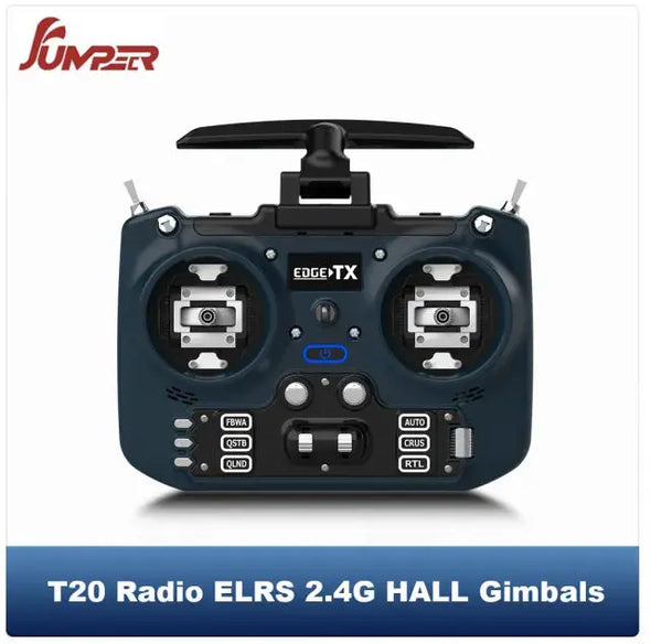 Jumper T20 HALL Sensor Gimbals OLED Screen Radio Controller ELRS EdgeTX Multi Protocol - NewBeeDrone