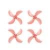 NewBeeDrone Azi (Quad Blade) Micro Propellers 31mm -1.0mm Shaft (4CCW+4CW) - NewBeeDrone