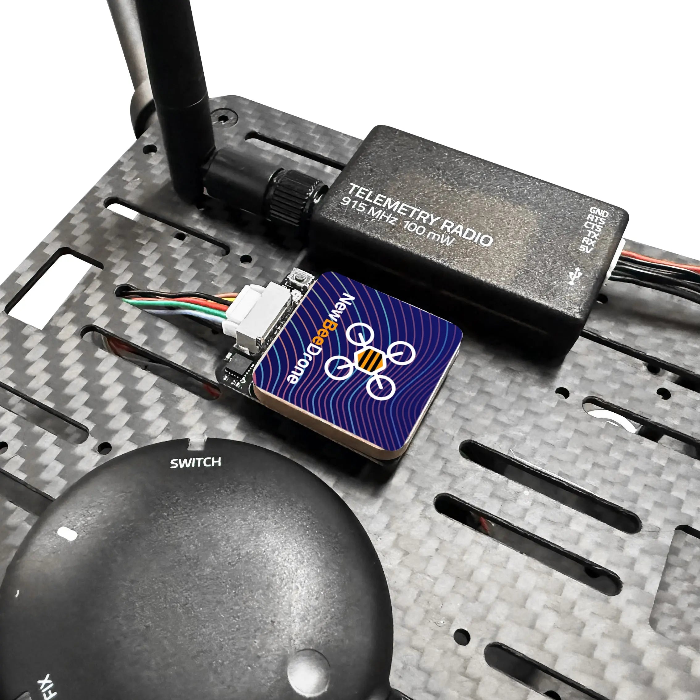 Compass Port Gps Module NewBeeDrone BeeID Pro M10 GPS Module with RemoteID & IST8310 Compass