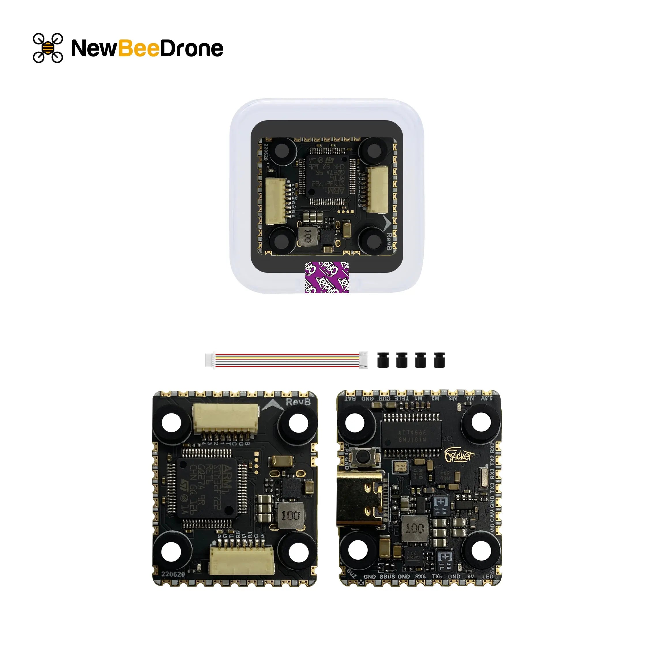 Cricket200 V2 F7 Flight Controller Dual BMI270 - – NewBeeDrone