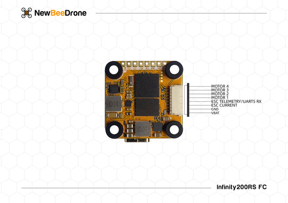 NewBeeDrone Infinity200 RS Racing Flight Controller | RaceSpec - NewBeeDrone