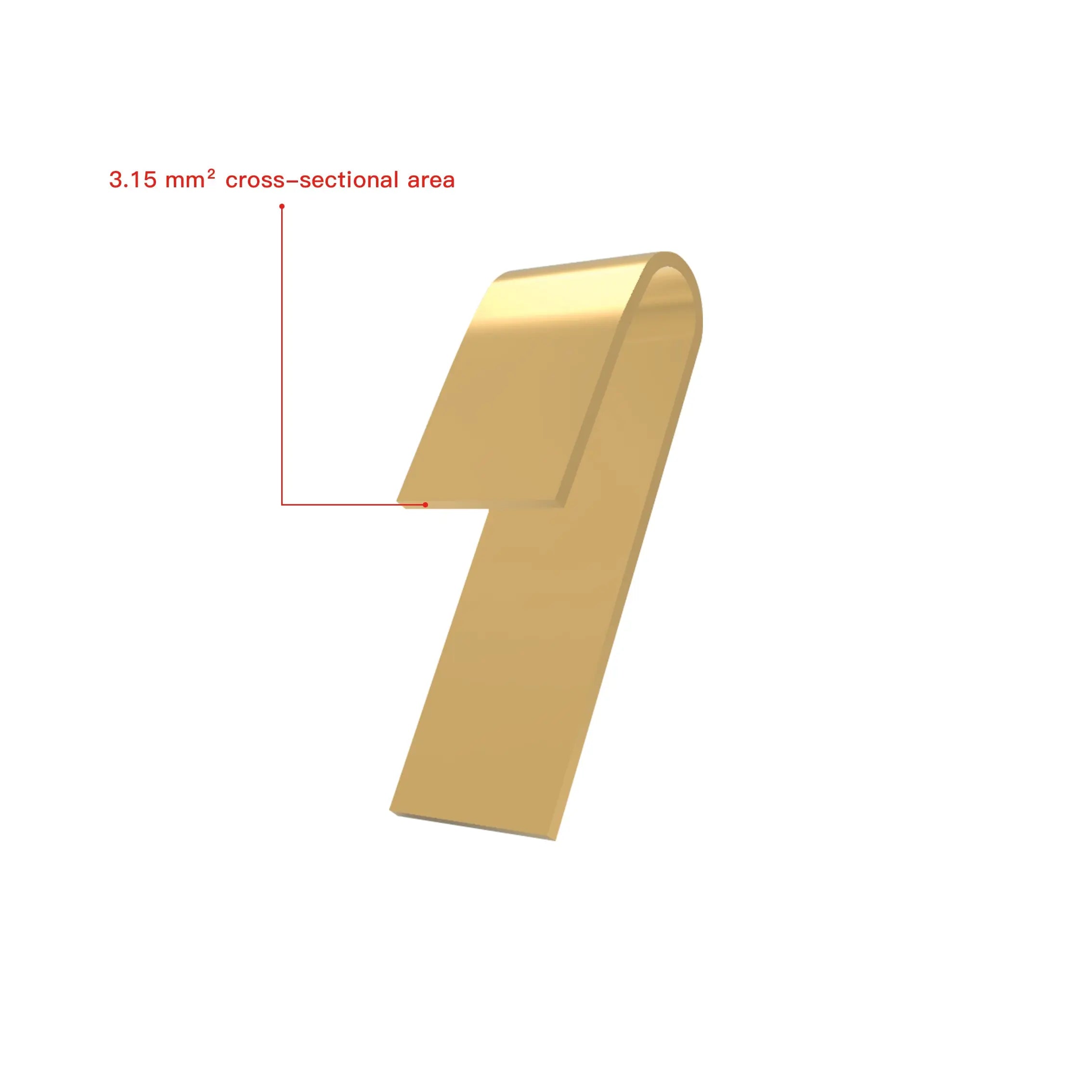 Spring Connector Gold NewBeeDrone Nectar Connector Spring Gold for 18650 Batteries ×4