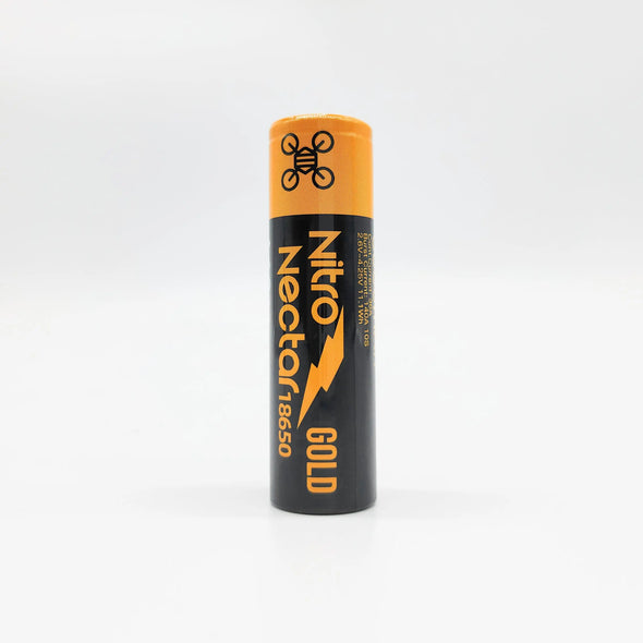 NewBeeDrone Nitro Nectar Gold 3000mAh 1S Tabless 18650 Battery – 2 Pack NewBeeDrone