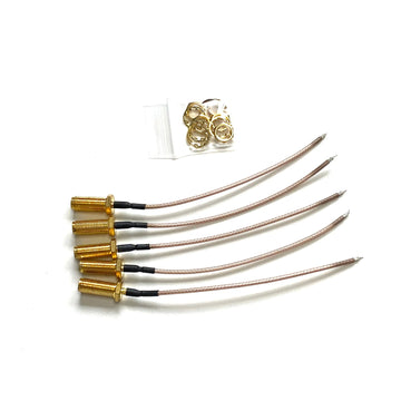 NewBeeDrone SMA antenna port straight with cable 10cm DIY package - NewBeeDrone