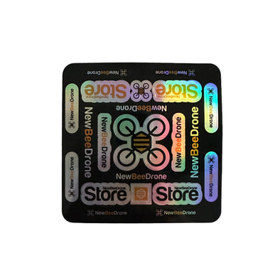 NewBeeDrone Sticker - Holographic Classic - NewBeeDrone