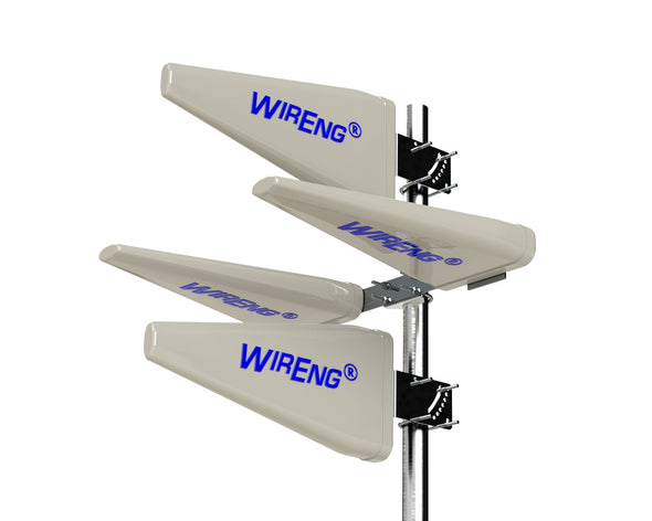 WirEng QuadrAnt™ for Swellpro SplashDrone 3 with SplashDrone 3 Controller Drone Range Extender Directional Antenna Set