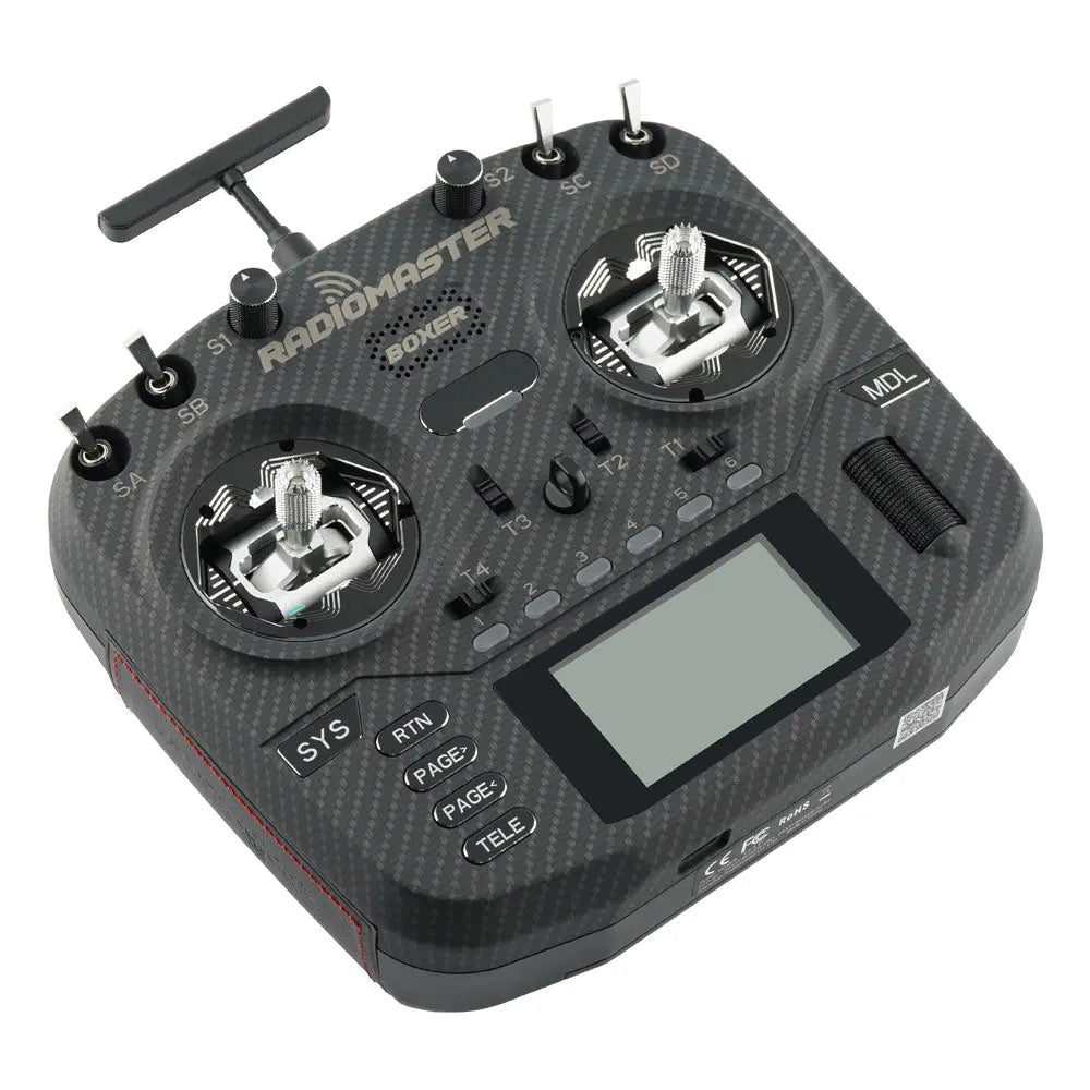 thumbnail image 2 of RadioMaster Zorro Radio Control CC2500/4in1/ELRS Version Hall Sensor G - Makerfi 2 of 13