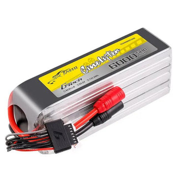 Tattu G-Tech 6000mAh 6S 150C Lipo Battery Pack with AS150 Plug