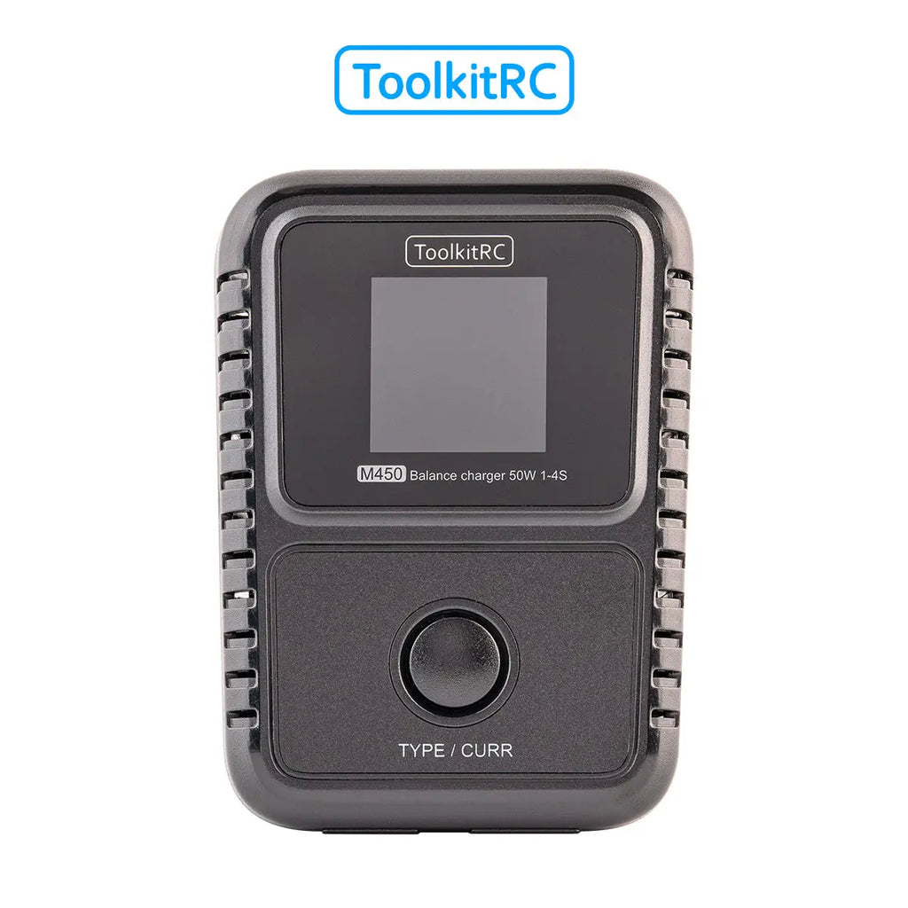 ToolkitRC M450 AC 50W/5A 2~4S smart balance charger LiPo LiHV LiFe ToolkitRC