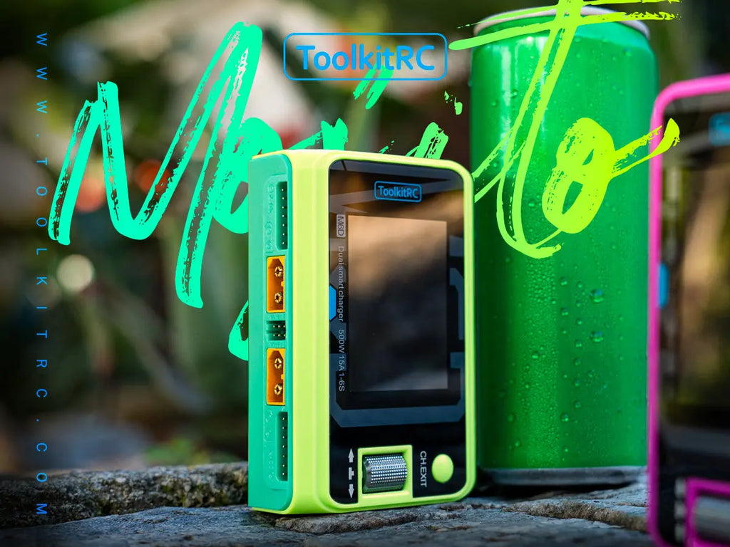 ToolkitRC M6D DualChannel 250w15Ax2DC Charger - NewBeeDrone