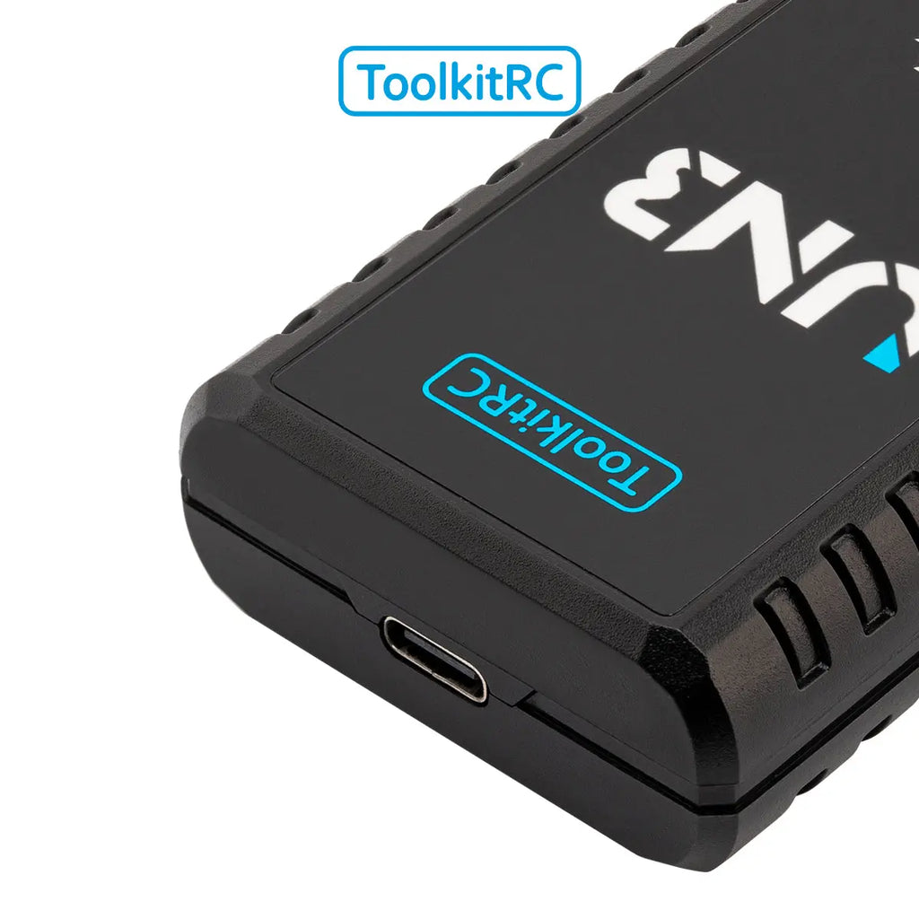 ToolkitRC UN3 USB-C input, 20W /2A 4~8S NiMH compact charger RTR ToolkitRC
