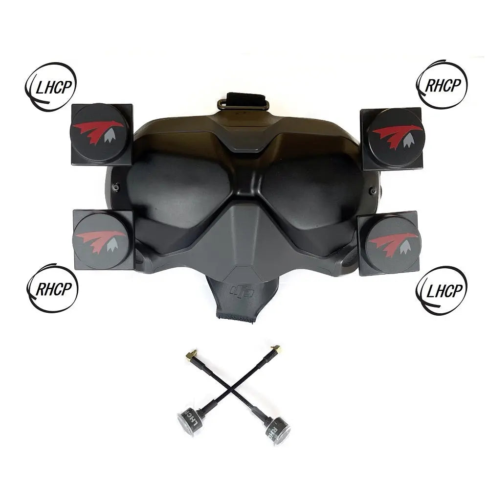dji fpv goggle antenna upgrade TrueRC X Antenna Set For DJI