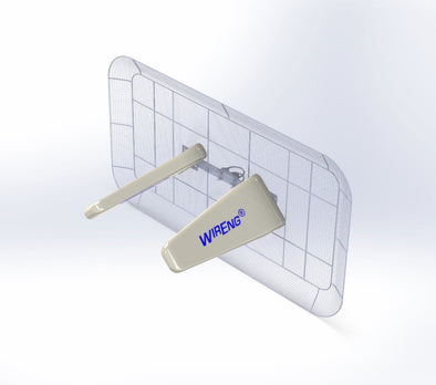 WirEng DroneAnt-Ref™ for AgEagle Aerial Sys eBee VISION with GCS Controller V3 High Gain Drone Range Extender Directional Antenna Set