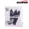 Gemfan F1051 3 lames pliables en fibre de verre et nylon - Noir (non assemblé)