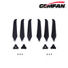 Gemfan F9046 3 lames pliables en fibre de verre et nylon - Noir (non assemblé)