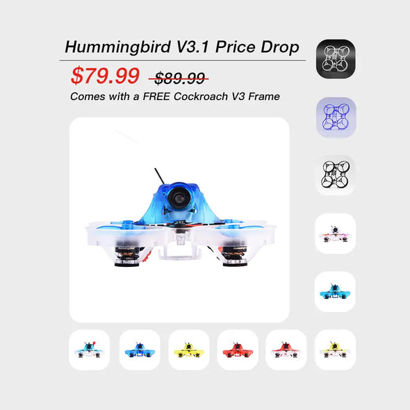 Hummingbird V3.1 BNF (Comes with Random Color) Hummingbird