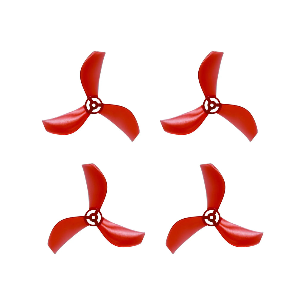 NewBeeDrone Azi (Tri Blade) Micro Propellers 31mm - 0.8mm Shaft (4CCW+4CW) - NewBeeDrone