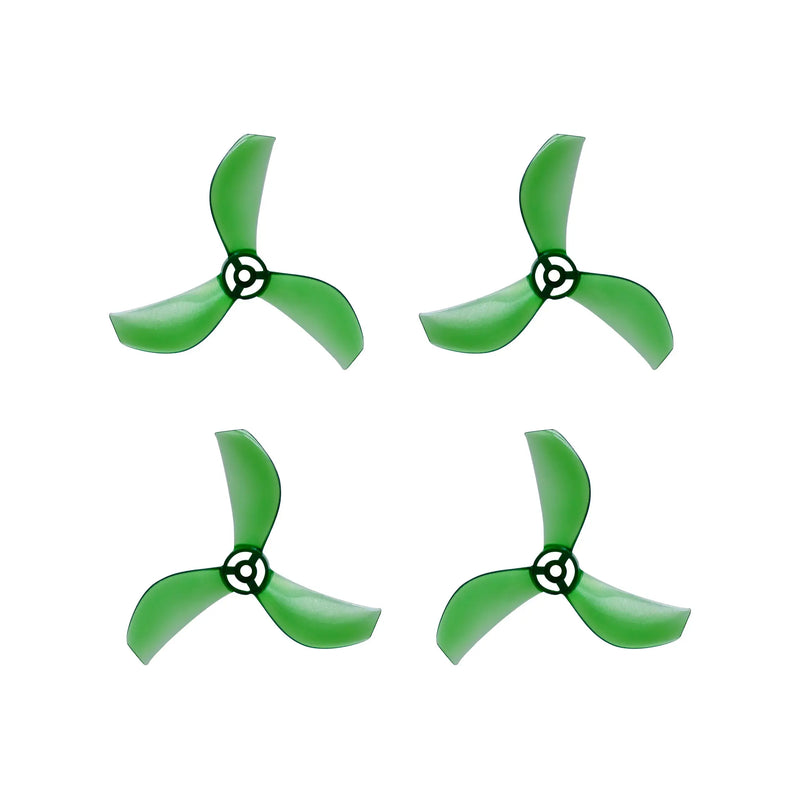 Hélices NewBeeDrone AZI Tri Blade 1.0mm - Verde Jade