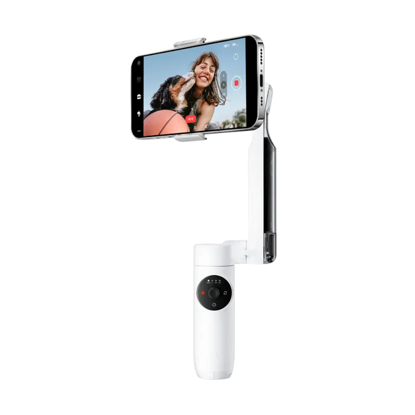 Insta360 Flow AI-Powered Smartphone 3-Axis Gimbal Summit White Color