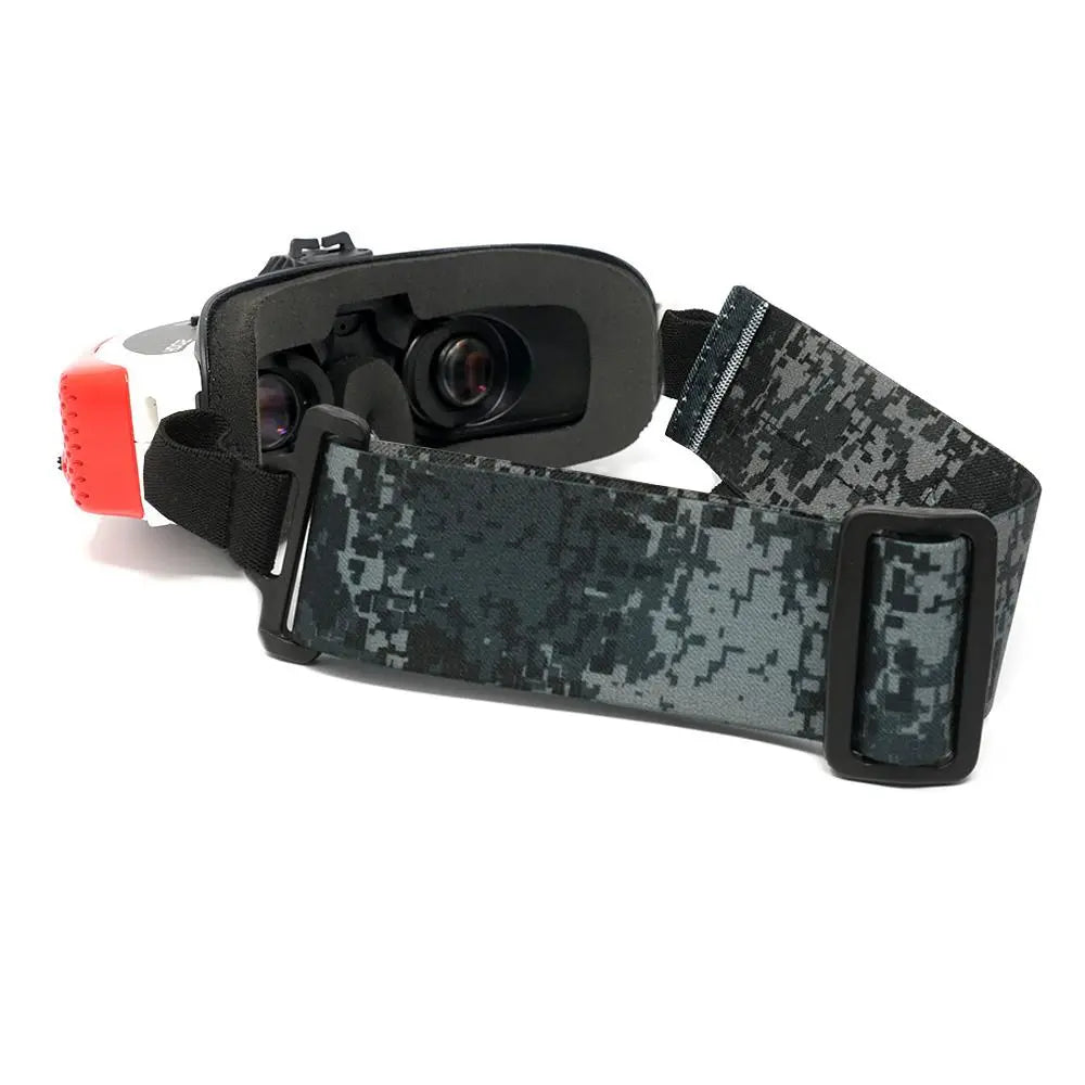 FatStraps 2" FPV Goggle Strap for Fatshark Digital Grey