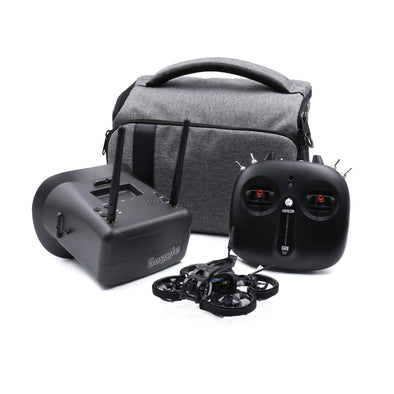 GEPRC TinyGO 4K FPV Whoop RTF Kit Contents Radio, Goggle, Drone, Carrying Case
