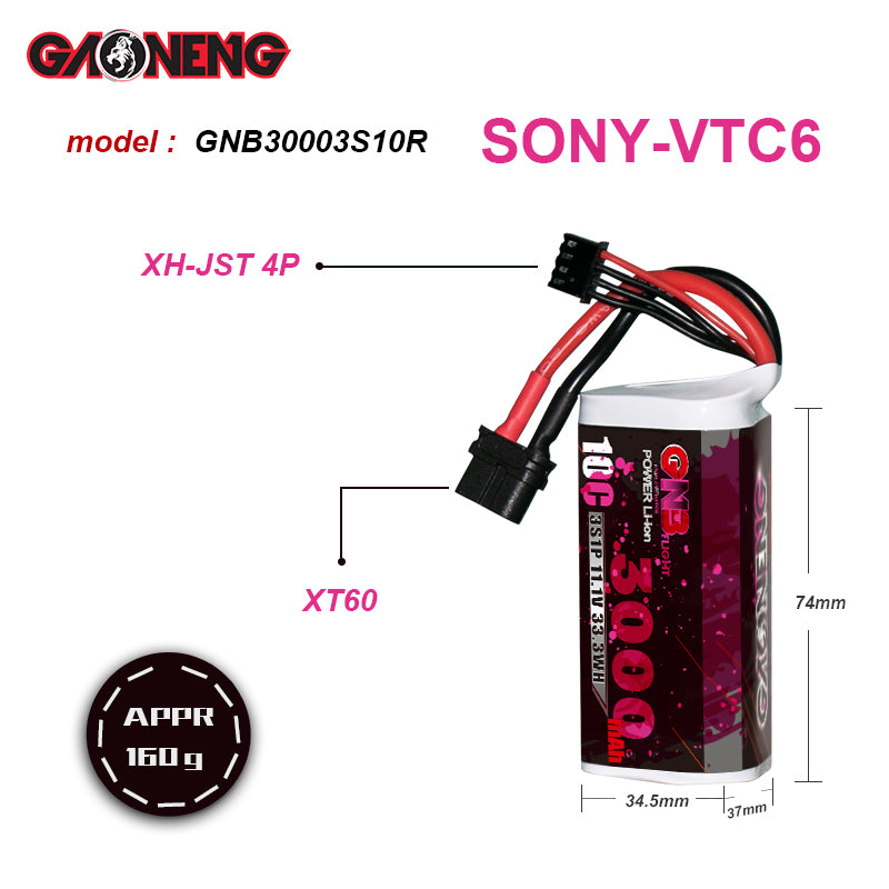 Pack Accu 18650 Sony VTC6 Chargeur MPV FC2 - J WELL