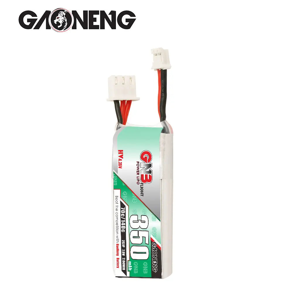 GNB 350mah 2S 7.6V HV 70C 140C - NewBeeDrone