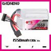 GNB 1550mAh 22.2v 6S 130C - XT60 Lipo Battery with Plastic Plate