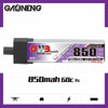 GNB 1S 3.8V HV 850mah 60C Plastic Head GNB27 LiPo Battery