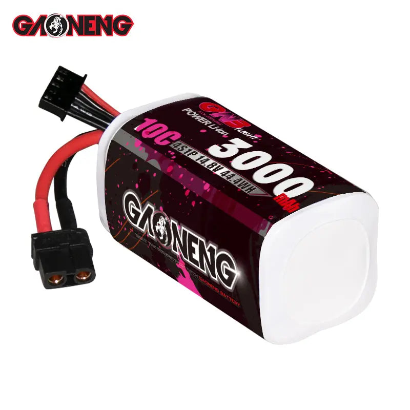 GNB 3000mah 14.8V 4S 10C Li-ion Battery Pack 18650 SONY VTC6 Long Range FPV 4