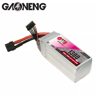 GNB 1300mAh 18.5v 5S 130C - XT60 Lipo Battery w/ Plastic Plate