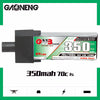 GNB 1S 3.8V HV 350MAH 70C GNB27 Plastic Head LiPo Battery