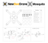 NewBeeDrone Mosquito XL Frame Build Instructions