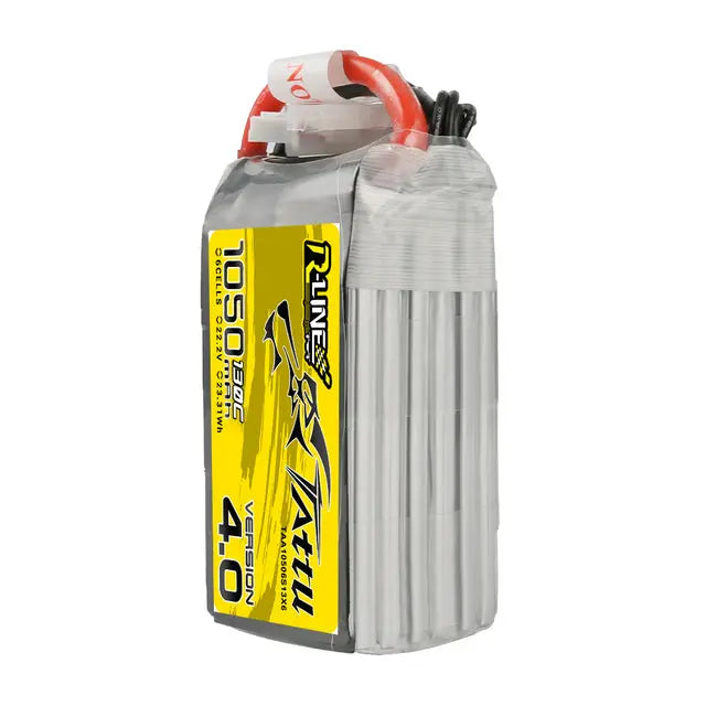 Tattu R-Line V4 1050mAh 6s 130C LiPo Battery Height