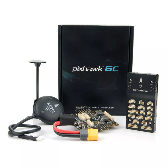 HolyBro Pixhawk 6C (Aluminum Case)&PM07 Power module& M8N GPS