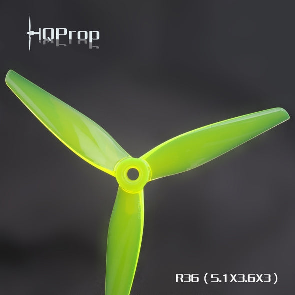 HQProp Racing Prop R36 5.1X3.6X3 (2CW+2CCW)-Poly Carbonate