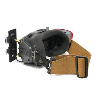 FatStraps 2" FPV Goggle Strap for DJI Coyote Brown
