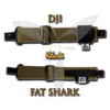FatStraps 2" FPV Goggle Strap for DJI Mil Spec Khaki