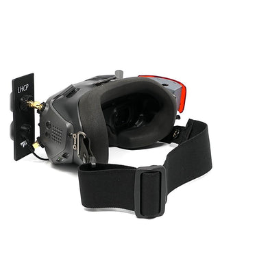 FatStraps 2" FPV Goggle Strap for DJI Military Spec Black