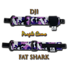 FatStraps 2" FPV Goggle Strap for DJI Purple Camo