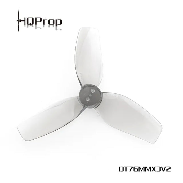 HQProp DT76MMX3 V2 for Cinewhoop (2CW+2CCW)-Poly Carbonate
