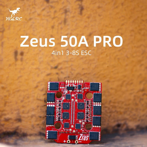 HGLRC Zeus 50A PRO 8S 4in1 ESC 3-8S BL_S with for FPV Racing Drone Freestyle