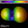 Lumenier Duality DUAL-MOX HD 2.4/5.8 GHz Dual-Band High-Gain Antenna Combo (4 Pieces) 5.8 GHz Radiation Pattern